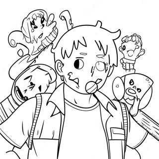 Bojanka Chainsaw Man Sa Prijateljima 42730-9342