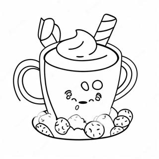 Mastovita Vruca Cokolada Sa Marshmallow Ima Za Bojanje 43470-9500