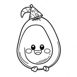 Avokado U Party Sesiru Bojanka 44259 9686