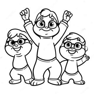 Alvin I Veverice Igraci Bojanka 44532-9740