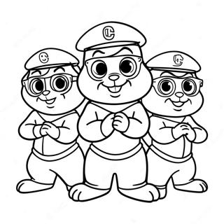 Alvin I Veverice Stranice za bojenje