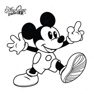 Miki Maus Igra Fudbal Za Bojanje 4468 262