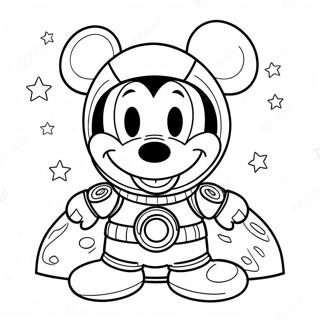 Miki Maus U Svemirskom Odelu Za Bojanje 4469 2292