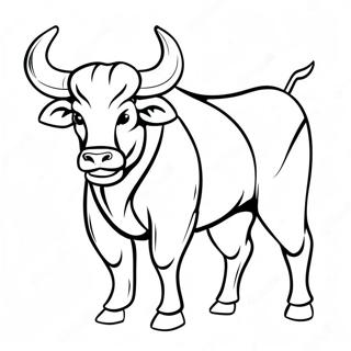 Snazna Krava Sa Misicima Bojanka 45224-9905