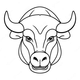 Snazna Krava Sa Misicima Bojanka 45224-9906