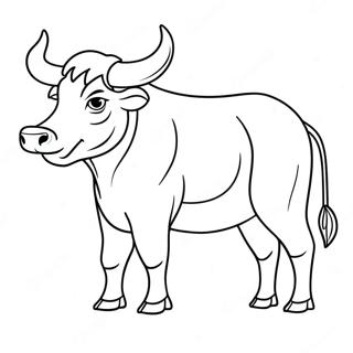 Snazna Krava Sa Misicima Bojanka 45224-9907