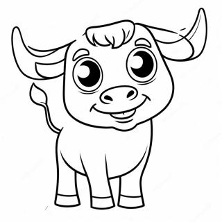 Kartonasta Krava Sa Velikim Ocima Bojanka 45225-9911