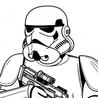 Stormtrooper U Borbenoj Opremi Bojanka 46215-10114