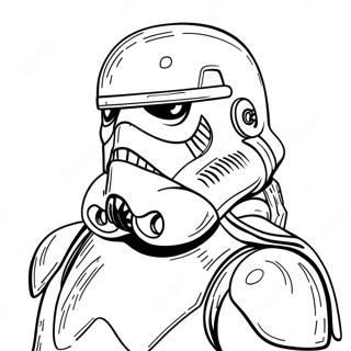 Stormtrooper U Borbenoj Opremi Bojanka 46215-10116