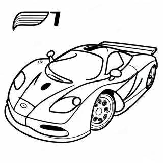 Bojanka Mclaren F1 Automobila U Akciji 46618-10207