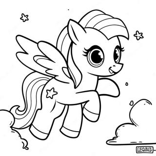 Fluttershy Leti Na Nebu Za Bojanku 47287-10345