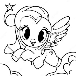 Fluttershy Leti Na Nebu Za Bojanku 47287-10348