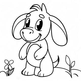 Eeyore Sa Cvetom Za Bojanku 47371-10354