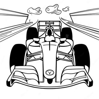 F1 Trkaci Automobil Sa Sarenim Nalepnicama Bojanka 48181-10543