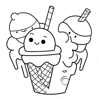 Slatka Bojanka Sa Sladoledom U Casi 4829-146