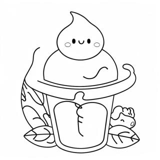 Slatka Bojanka Sa Sladoledom U Casi 4829 148