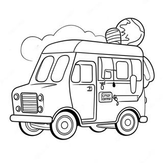 Mastovita Bojanka Sa Kamionom Sladoleda 4830 961