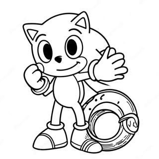 Bojanka Sonic Prikuplja Prstenove 4 15