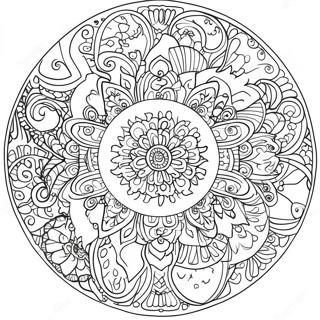 Sarena Halloween Mandala Bojanka 50076 10965