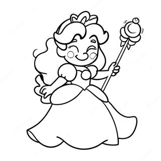 Bojanka Princeza Peach Sa Carobnim Stapicem 5009-657