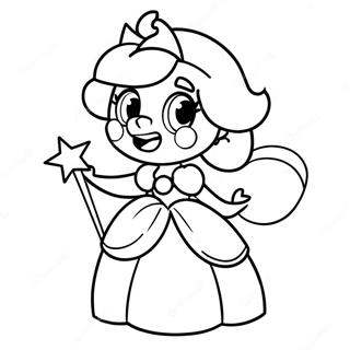 Bojanka Princeza Peach Sa Carobnim Stapicem 5009-658