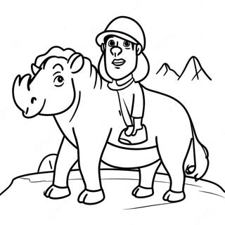 Avanturisticki Istrazivac Ledenog Doba Bojanka 50917-11147