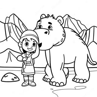 Avanturisticki Istrazivac Ledenog Doba Bojanka 50917-11148