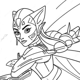 Ahsoka Tano Na Speederu Bojanka 51540-11281