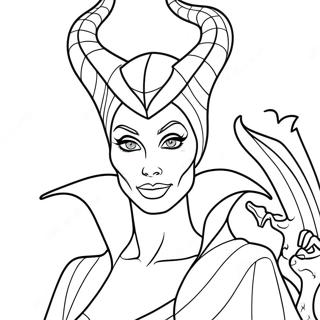 Maleficent Sa Zmajem Za Bojanke 51999-11371