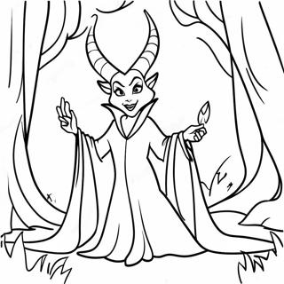 Maleficent U Sumi Za Bojanke 52000-11375