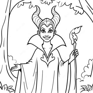 Maleficent U Sumi Za Bojanke 52000-11376