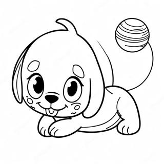 Simpaticni Pluton Kako Se Igra Sa Lopticom Bojanka 52754-11537