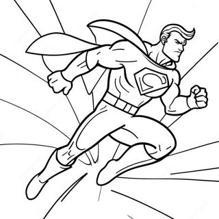 Brzi Superheroj Trci Brzo Za Bojanje 5370 2397