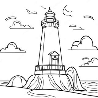 Bojanka Velicanstveni Svetionik Pri Zalasku Sunca 54002-11815