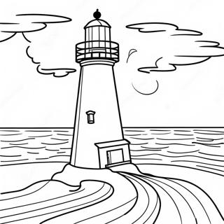 Bojanka Velicanstveni Svetionik Pri Zalasku Sunca 54002-11816