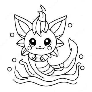 Vaporeon Бојанке