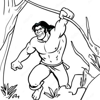 Tarzan U Akciji Za Bojanje 54364 11906
