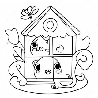 Bojanka Sa Razigranim Macicima Iz Gabbinog Lutkarskog Doma 5447-1594