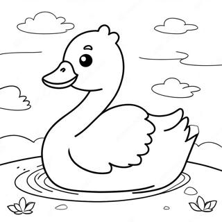 Slatka Beba Labud Za Bojanje 54804-11998