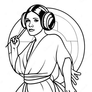 Bojanka Sa Princezom Lejom U Herojskom Stavu 5535-2213