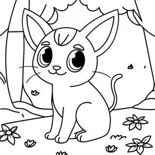 Espeon U Carobnoj Sumi Bojanka 55633-12177