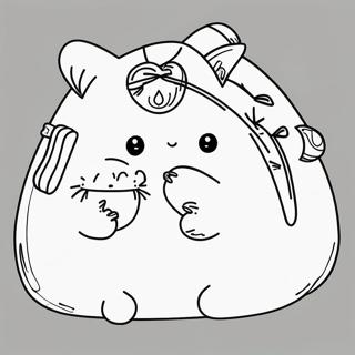 Slatki Sumikko Gurashi Likovi Бојанке