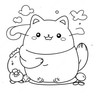 Razigrane Sumikko Gurashi Zivotinje Бојанке