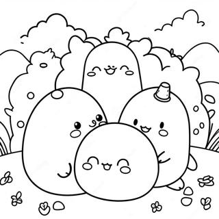 Srecno Sumikko Gurashi Okupljanje Бојанке