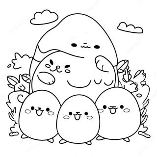 Srecno Sumikko Gurashi Okupljanje Бојанке