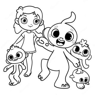 Abby Hatcher I Prijateljski Cudovista Na Bojisnoj Stranici 58118 12721