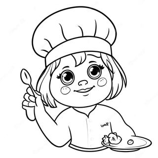 Colette Sa Sesirom Kuvara Bojanka 58291-12757