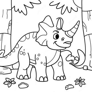 Triceratops U Sumi Bojanka 58557-12817