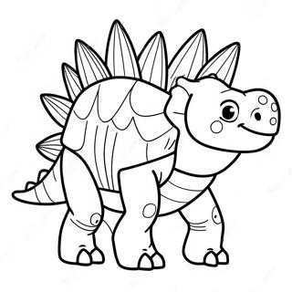 Stegosaurus Koji Hoda Bojanka 58558-12824