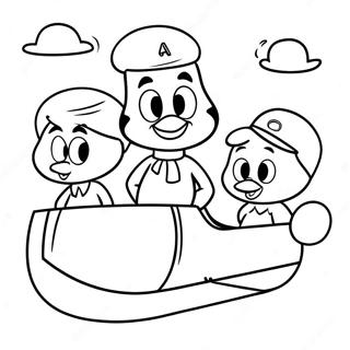 Huey Dewey I Louie Bojanka Avantura 58742 12860